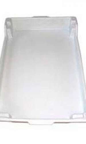 Bandeja plástica branca Bandeja plástica branca