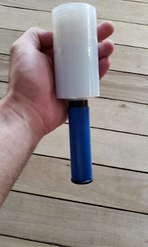 Bobina stretch com manopla Bobina stretch com manopla