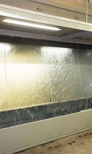 Cabine de Pintura via úmida Cabine de Pintura via úmida