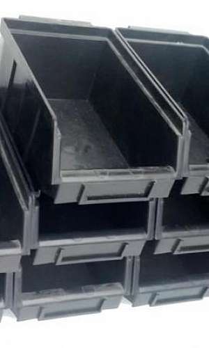 Caixa bin organizadora plástica Caixa bin organizadora plástica