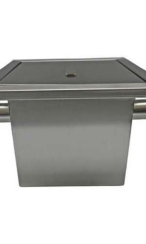 Caixa de Gordura Inox com Cesto Caixa de Gordura Inox com Cesto