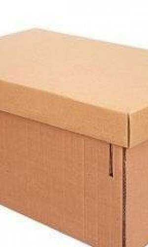 Caixa de papelão grande para mudança Caixa de papelão grande para mudança