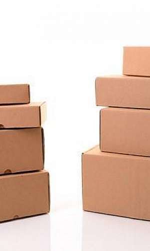 Caixa organizadora de papelão Caixa organizadora de papelão