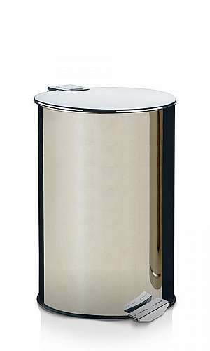 Cesto de Lixo Inox 30 Litros com Pedal Cesto de Lixo Inox 30 Litros com Pedal