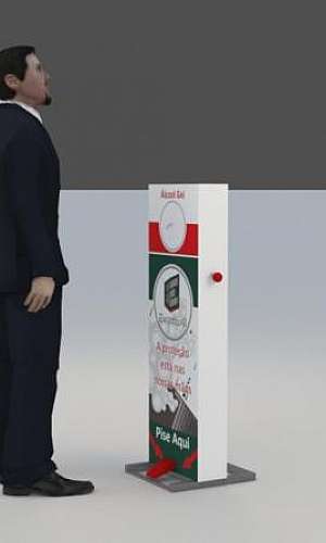 Comprar totem para álcool gel Comprar totem para álcool gel