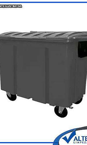 Contentor plástico para lixo Contentor plástico para lixo