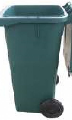 Contentor plástico para lixo Contentor plástico para lixo