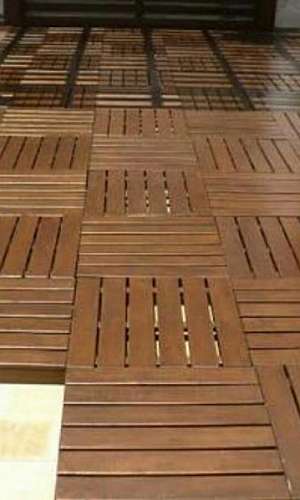 Deck de madeira modular Deck de madeira modular