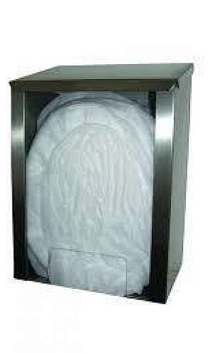 Dispenser de touca em inox SP Dispenser de touca em inox SP