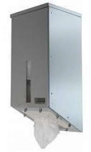 Dispenser de touca em inox Dispenser de touca em inox