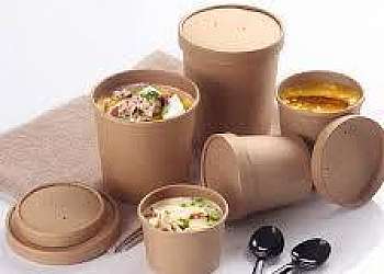 Embalagem de papel lunch box Embalagem de papel lunch box