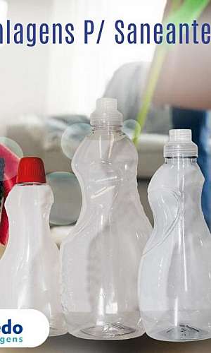 Embalagem para produtos de limpeza Embalagem para produtos de limpeza