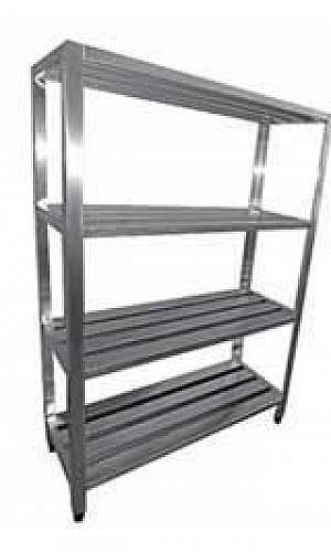 Estante de aço inox Estante de aço inox