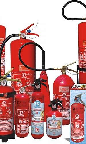 Extintores de incêndio novos Extintores de incêndio novos