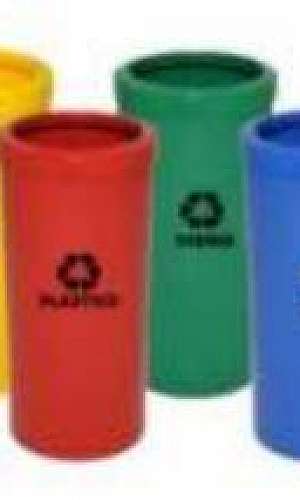 Kit de lixeiras para coleta seletiva Kit de lixeiras para coleta seletiva