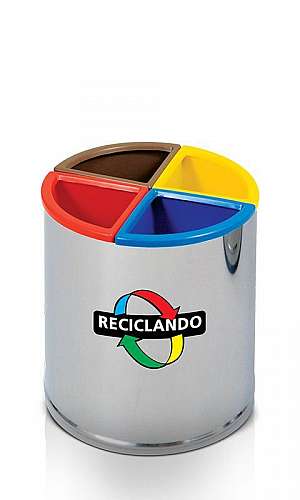 Lixeira Coleta Seletiva Individual Lixeira Coleta Seletiva Individual