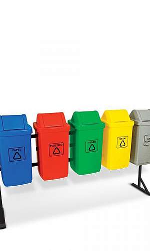 Lixeiras para Coleta Seletiva Lixeiras para Coleta Seletiva