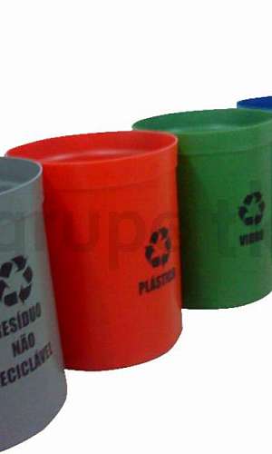Lixeiras para coleta seletiva Lixeiras para coleta seletiva