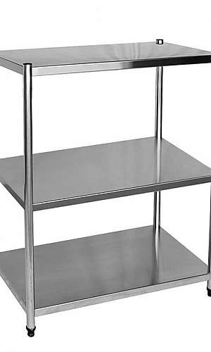 Locar estante de aço inox Locar estante de aço inox