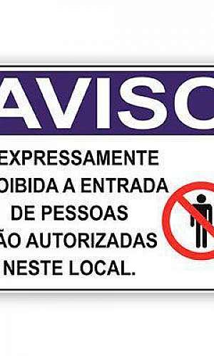 Placa de segurança aviso Placa de segurança aviso