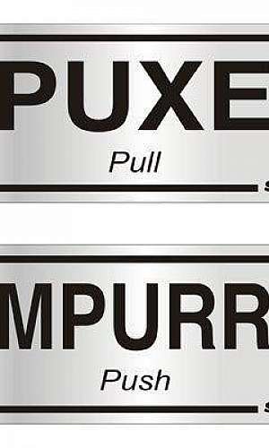 Placa de sinalização Placa de sinalização