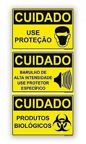 Placas de sinalização de segurança Placas de sinalização de segurança