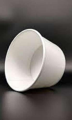 Pote biodegradável compostável Pote biodegradável compostável