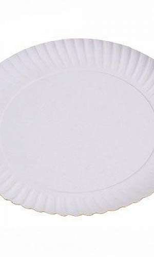 Pratos descartáveis de papelão Pratos descartáveis de papelão