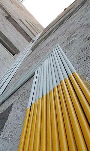 Prumada externa em condomínios Prumada externa em condomínios