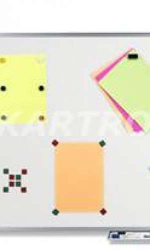 Quadro de avisos magnético Quadro de avisos magnético