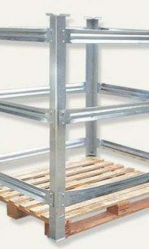 Rack metalico empilhavel Rack metalico empilhavel