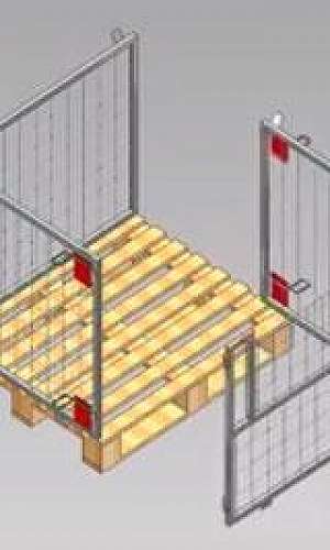 Rack pallet aramado Rack pallet aramado