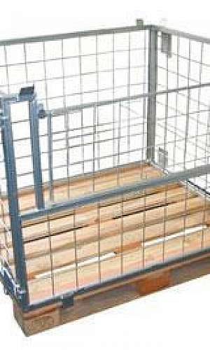 Racks aramados empilháveis  Racks aramados empilháveis