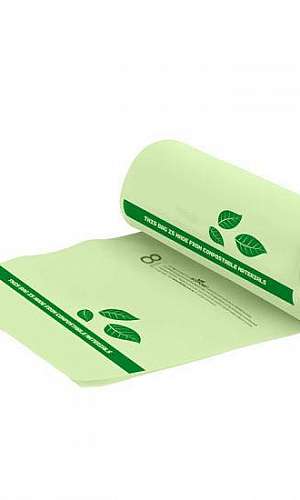 Sacola biodegradável compostável Sacola biodegradável compostável