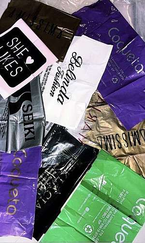 Sacola de plástico Sacola de plástico