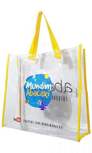 Sacola de PVC transparente Sacola de PVC transparente