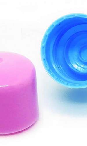 Tampa plástica com rosca Tampa plástica com rosca