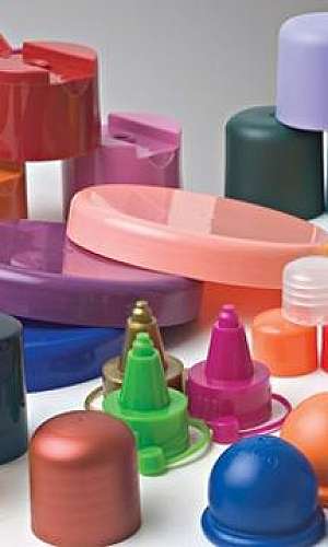 Tampas plásticas para cosméticos Tampas plásticas para cosméticos