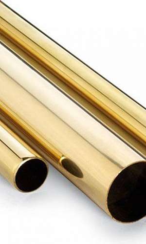Tubo redondo de latão Tubo redondo de latão